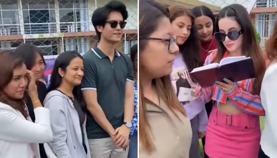 dhiraj magar and aditi budathoki